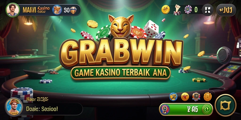 Tampilan menakjubkan dari gameplay <strong>GRABWIN</strong> dengan berbagai pilihan permainan kasino.