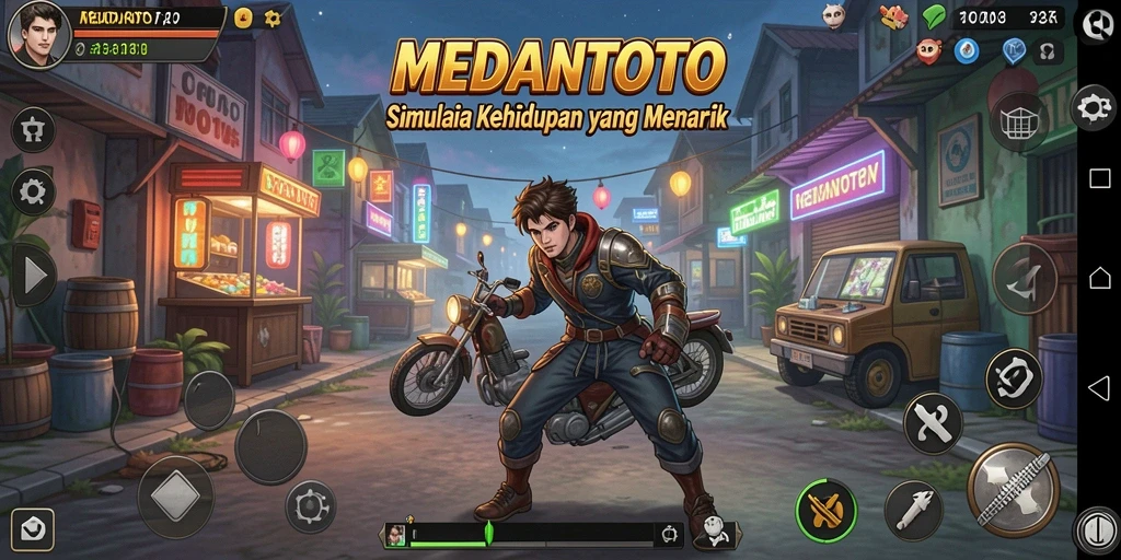 Tangkapan layar MEDANTOTO menampilkan momen gameplay simulasi yang menarik.