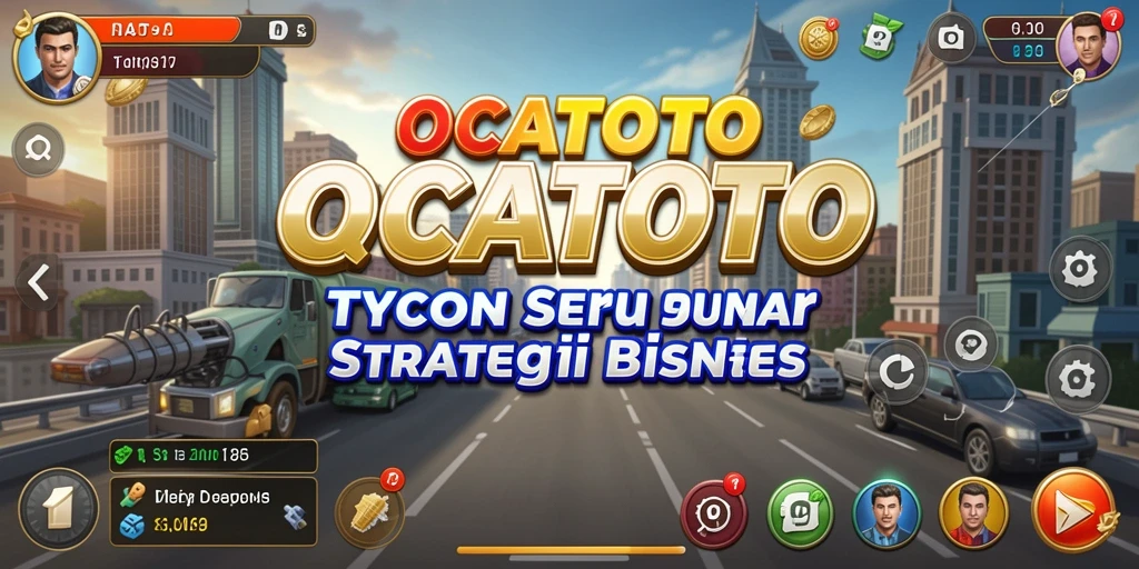 Tampilan gameplay OCATOTO dengan grafik yang menarik dan interaksi dinamis.