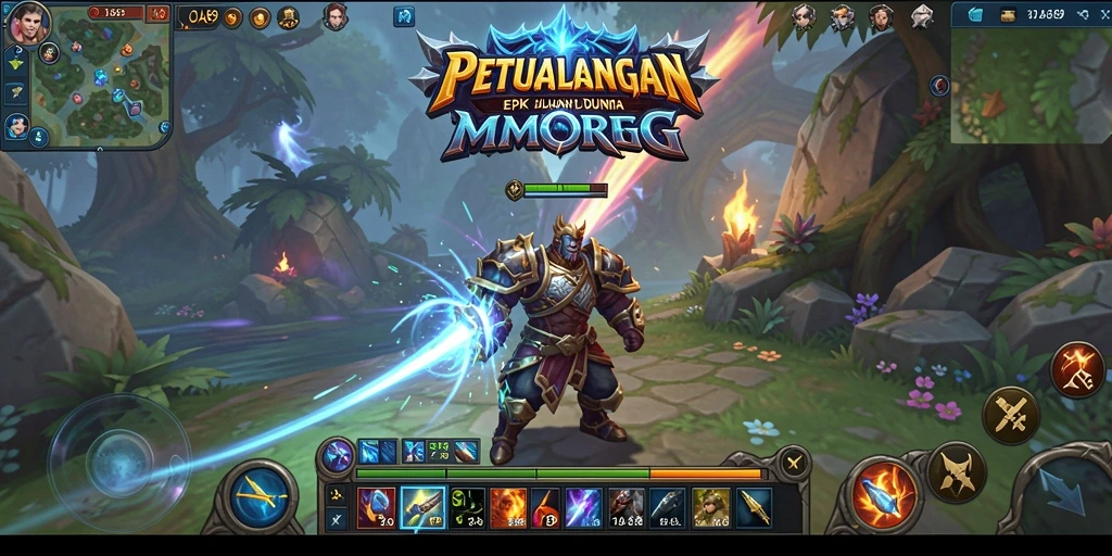 Gambaran gameplay OJA89 yang menakjubkan dalam dunia MMORPG.