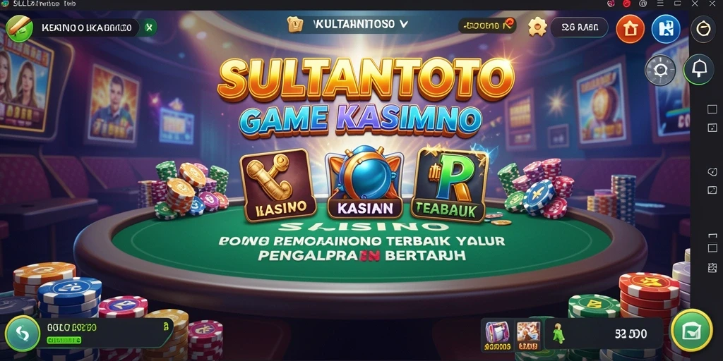 Tangkapan layar SULTANTOTO menampilkan gameplay kasino yang mendebarkan.