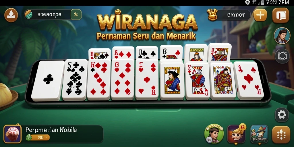 Screenshot dari gameplay seru WIRANAGA dengan teman-teman.